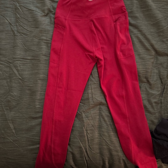 Small Red Victoria Secret Leggings - Picture 2 of 3